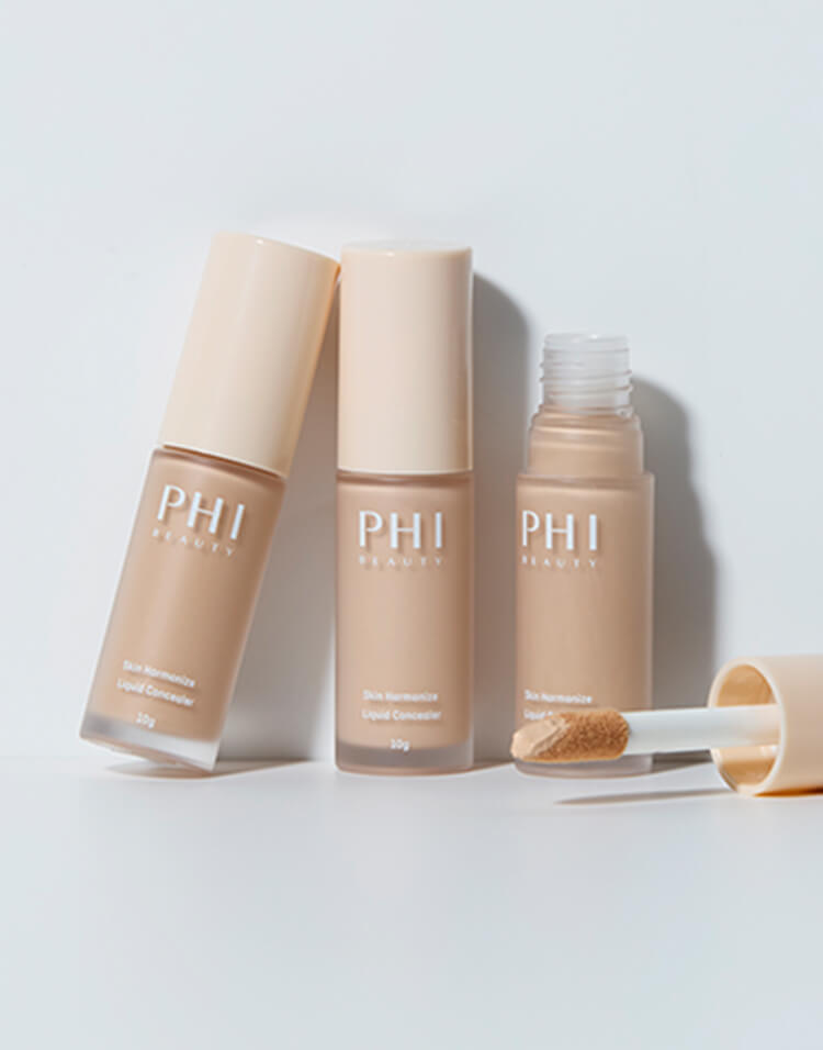 PHI スキンハーモナイズ リキッドコンシーラー ライトベージュ/ナチュラルベージュ/ヌードベージュ 商品画像